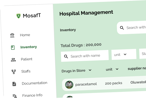 Inventory & pharmacy management